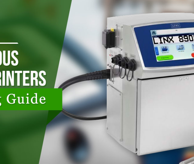 Continuous Inkjet Printers: A Buying Guide