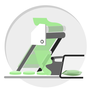 Flow Wrap Icon