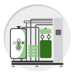 Processing - Warming / Cooling Icon