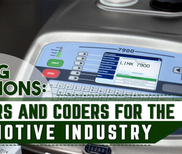 Coding Solutions: Printers and Coders for the Automotive Industry