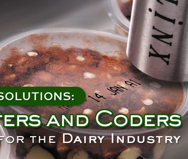 Coding Solutions: Printers and Coders for the Dairy Industry