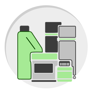 Genuine Consumables Icon Circle