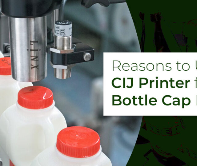 CIJ Printer for Bottle Cap Printing