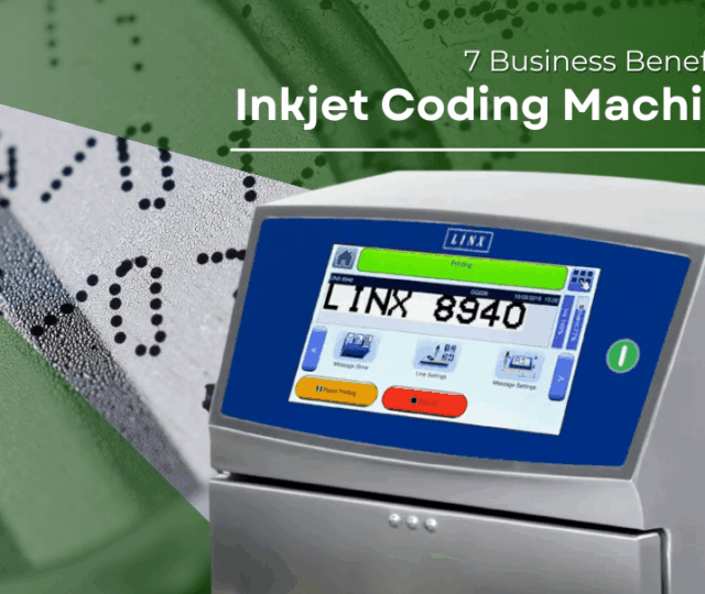Business Benefits of Inkjet Coding Machines