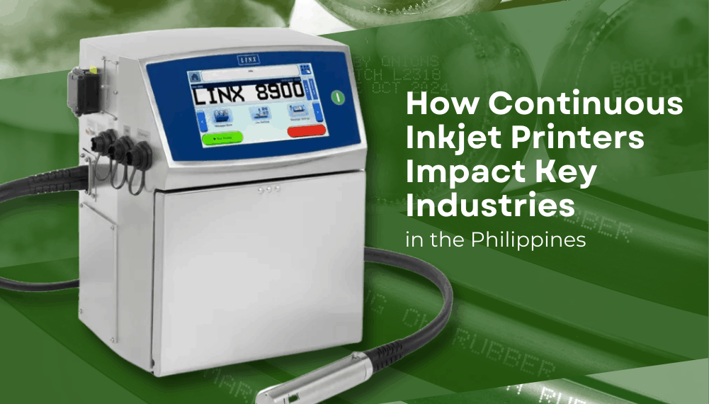 The Impact of Continuous Inkjet Printers in Key Industries