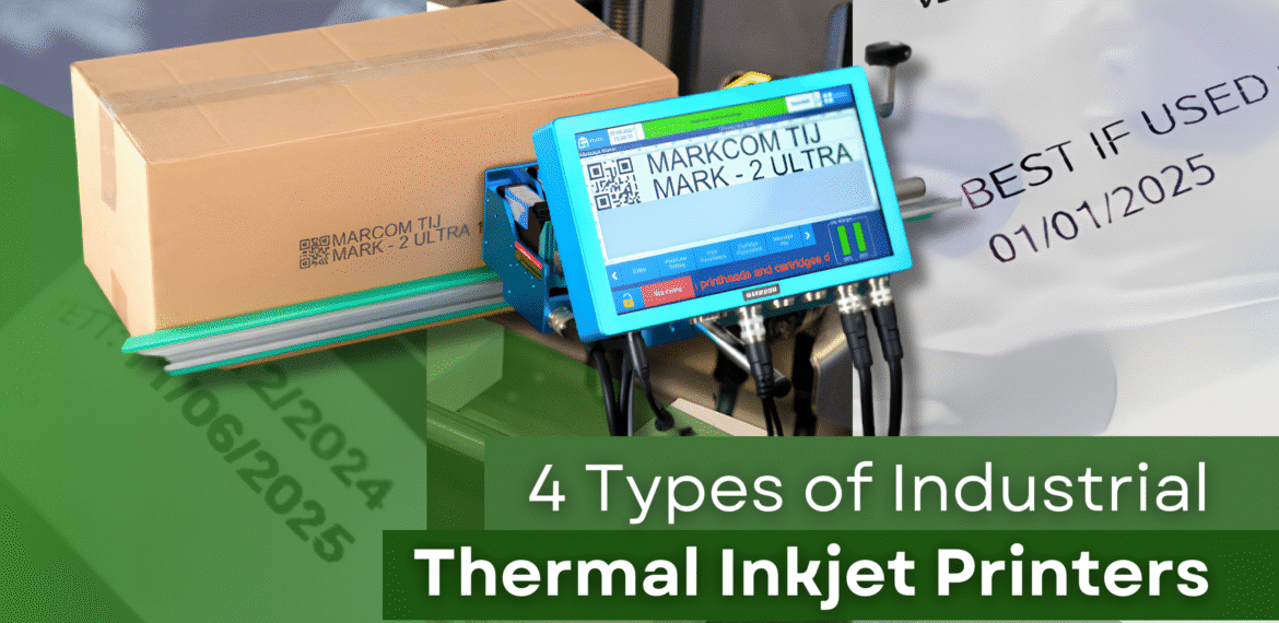 4 Types of Industrial Thermal Inkjet Printers