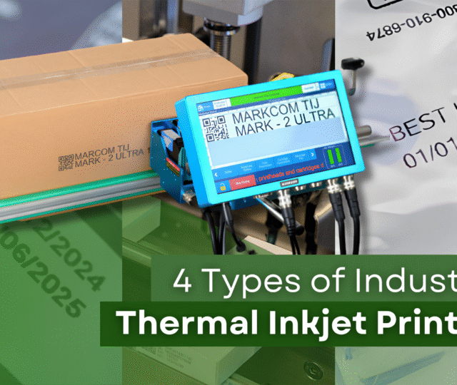 4 Types of Industrial Thermal Inkjet Printers