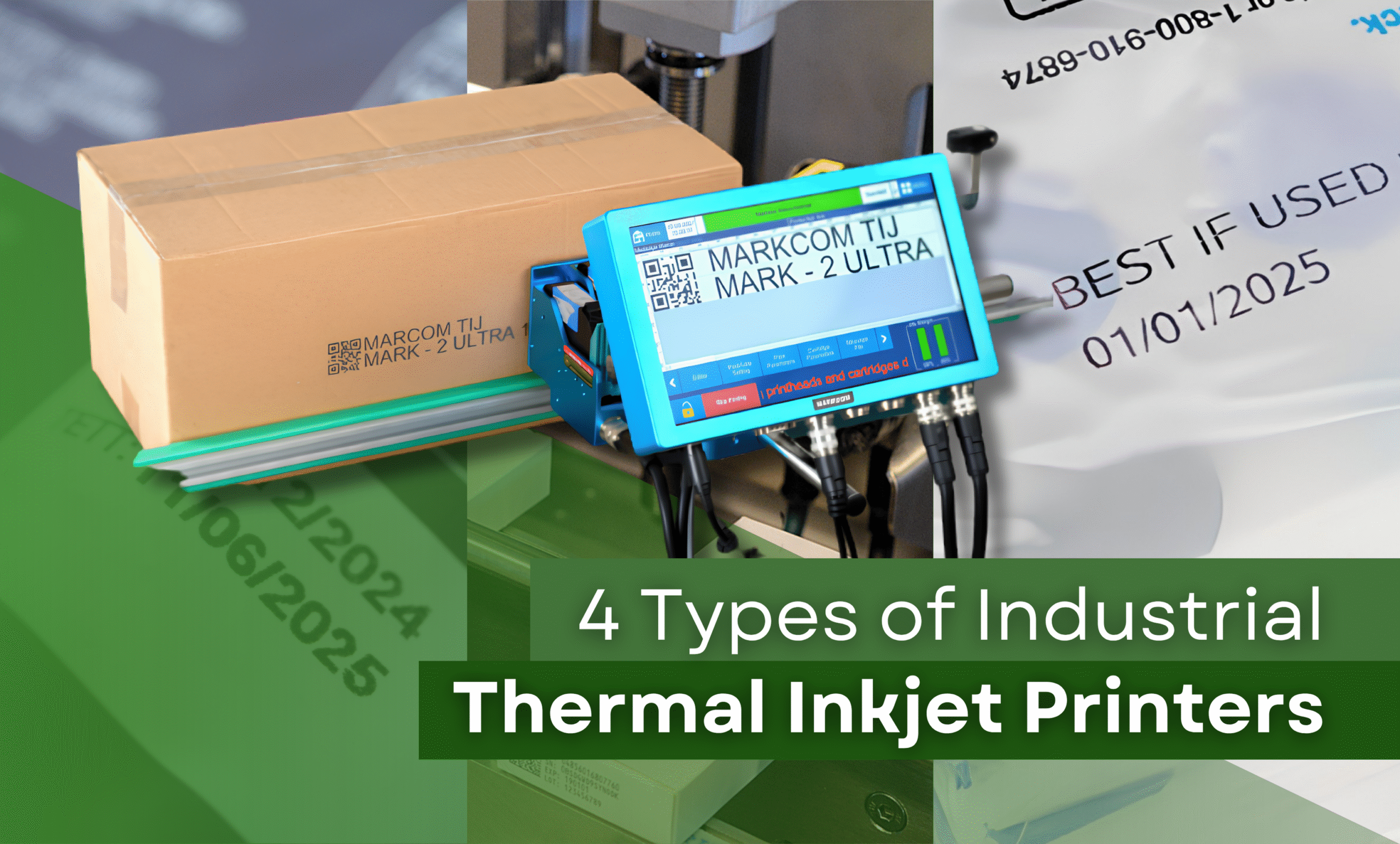 4 Types of Industrial Thermal Inkjet Printers