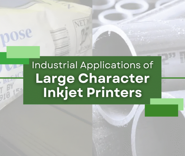 Industrial Applications of Large Character Inkjet Printers