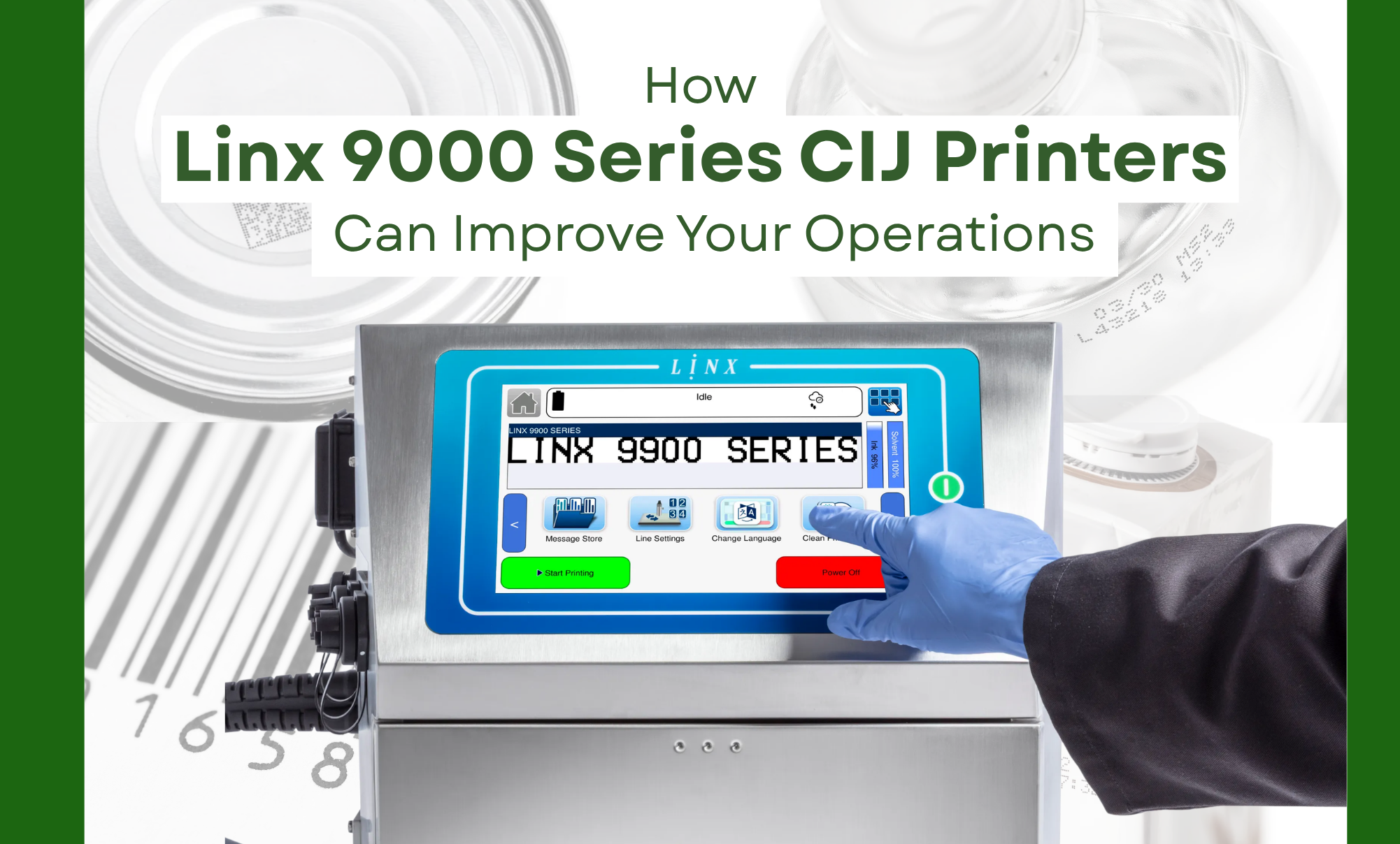 How Linx 9000 Series CIJ Printers Can Improve Your Operations